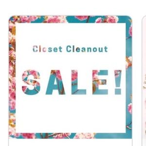 CLOSET CLEAN OUT TIME